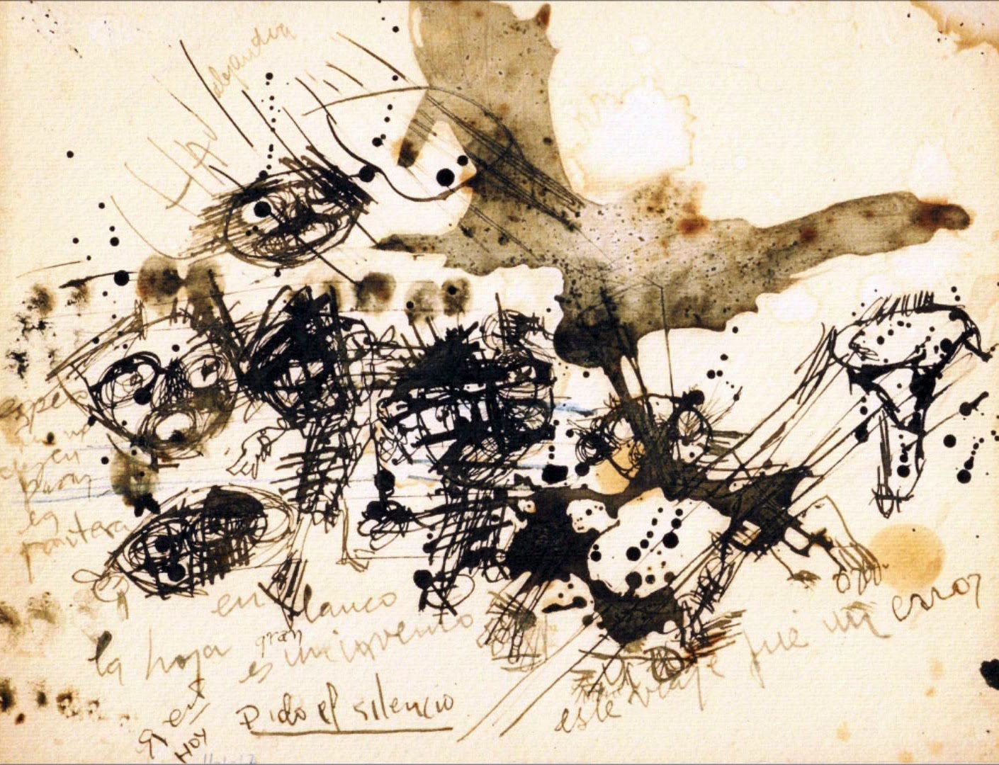 Alejandra Pizarnik Dibujo1